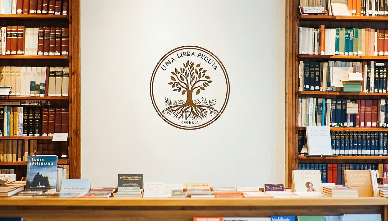 Logo de una librería pequeña