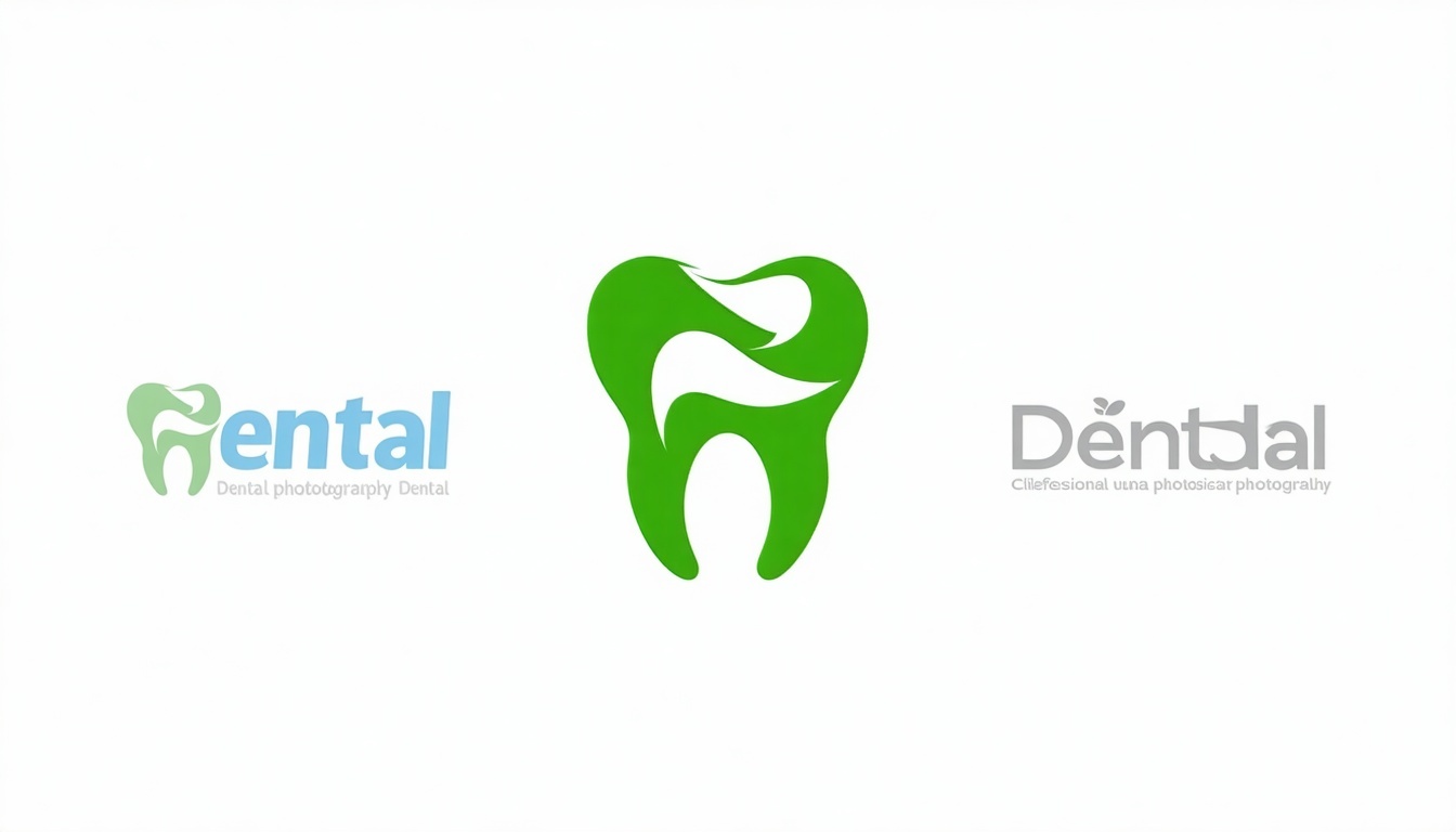 Logo de una clínica dental